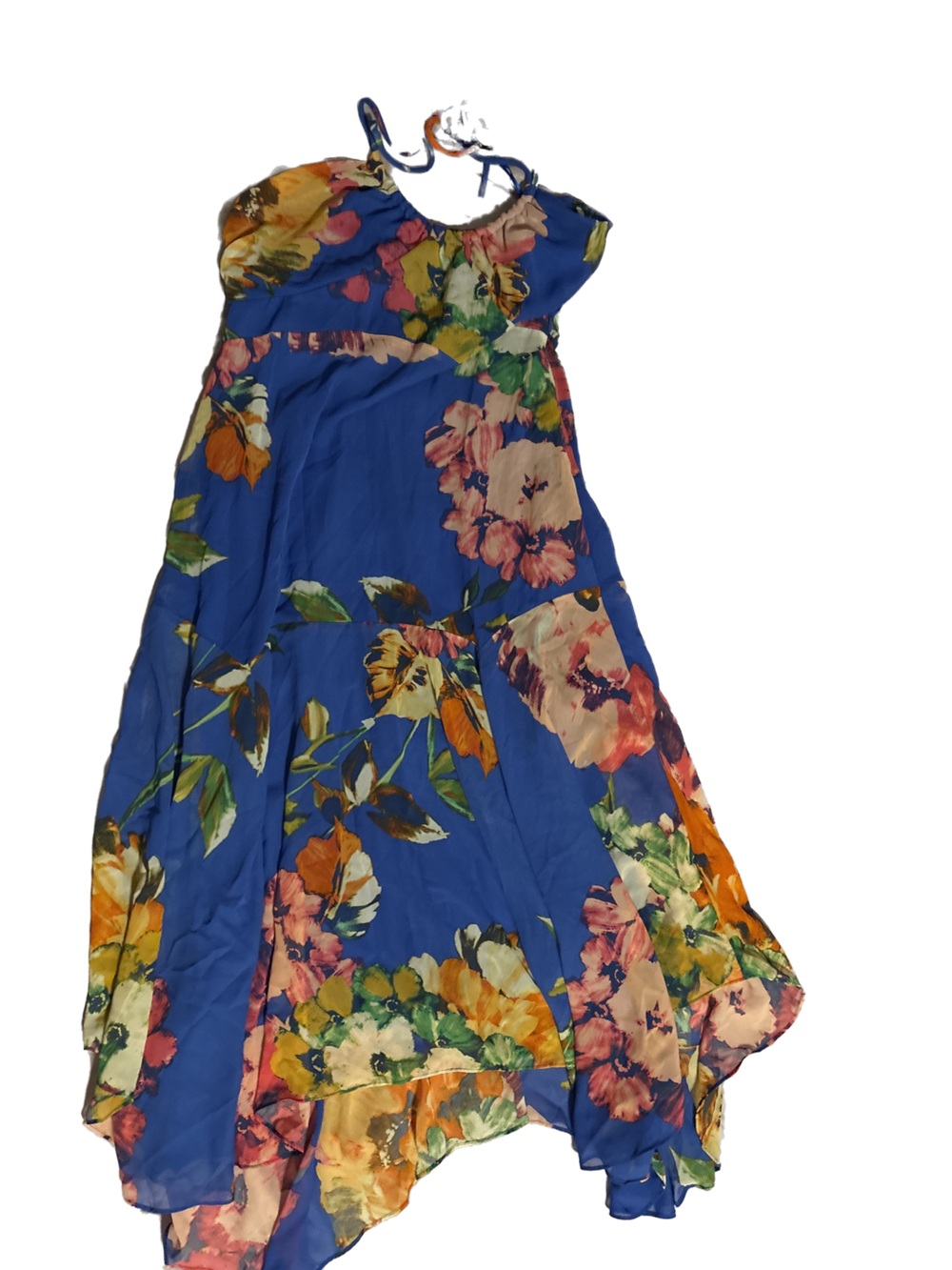 Taylor Vibrant Blue Floral Maxi